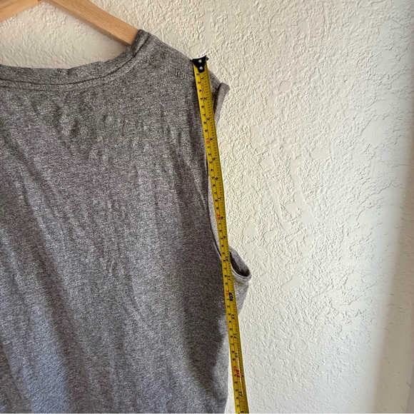 Madewell Heathered Gray Boxy Crop Muscle Tee Relaxed Fit Women’s Size 2X - Picture 8 of 12